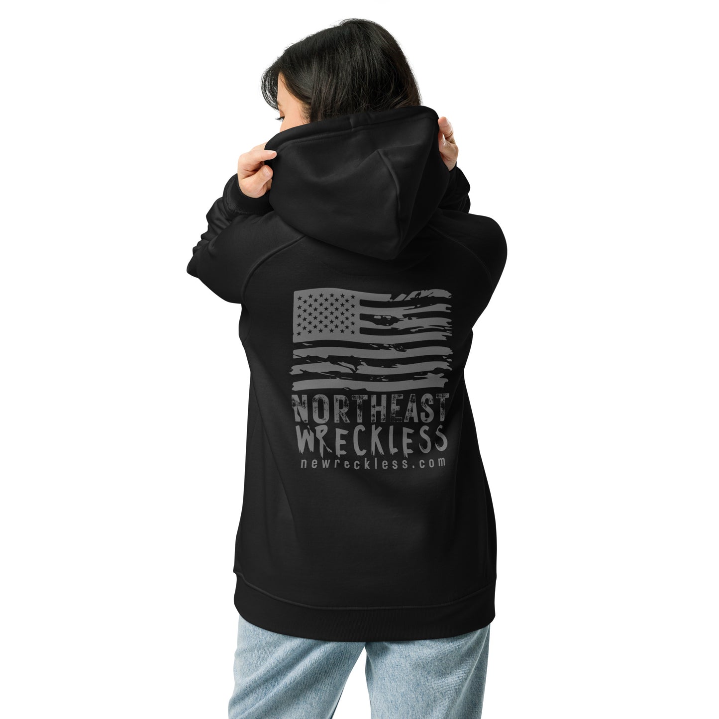 American Flag Logo Hoodie